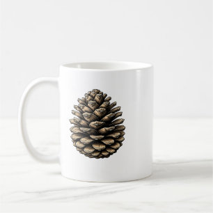 Timeless Pine Cone Mug Design – Embrace Nature