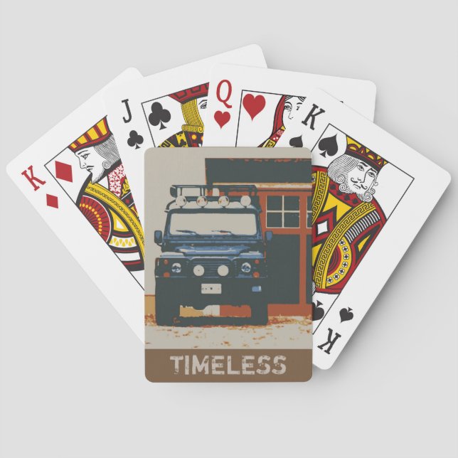 TIMELESS PLAYING CARDS (Back)