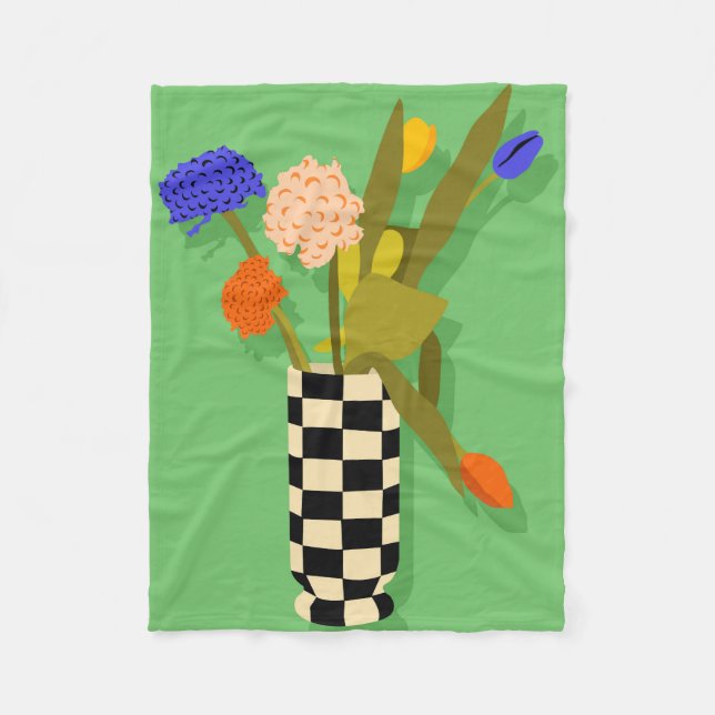 Timeless Pot Fleece Blanket (Front)