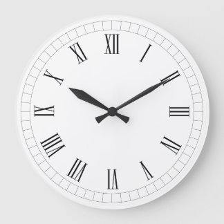 Timeless Roman Numeral Wall Clock