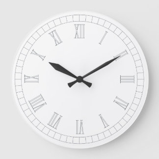 Timeless Roman Numeral Wall Clock