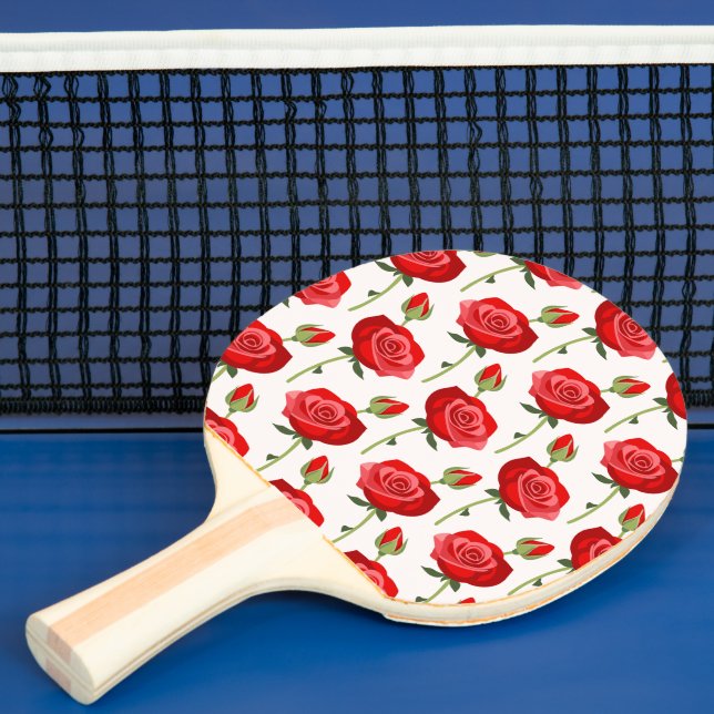 Timeless Rose Ping Pong Paddle (Insitu)