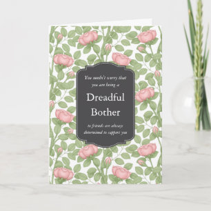 Timeless Roses Creative Personalised White Card