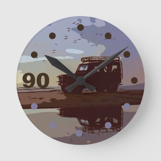 TIMELESS ROUND CLOCK (Front)