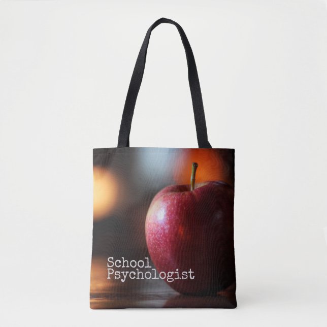 Timeless School Psychologist Tote Bag (Front)