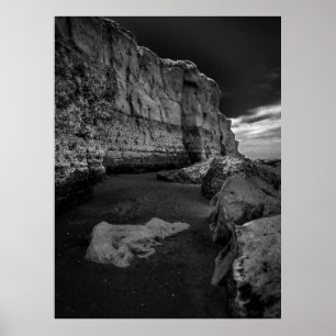 Timeless Shores, Las grutas beach, Argentina Poster