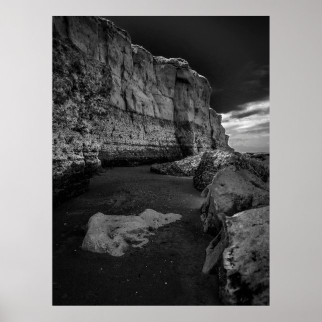 Timeless Shores, Las grutas beach, Argentina Poster (Front)