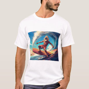 Timeless Surfing Spirit: Senior Wave Rider T-Shirt