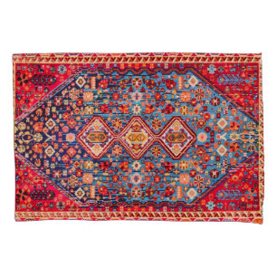 Timeless Tapestry: Colorful Moroccan Heritage Pillowcase