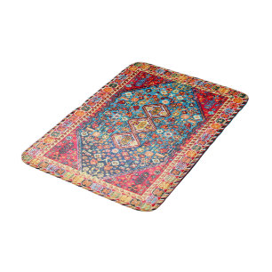Timeless Tapestry: Colourful Moroccan Heritage Bath Mat