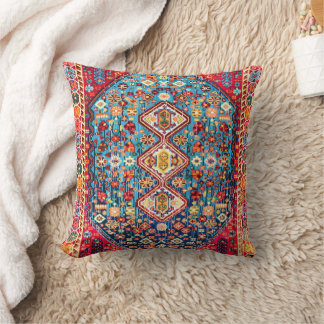 Timeless Tapestry: Colourful Moroccan Heritage Cushion