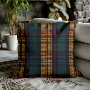 Timeless Tartan Pattern Cushion