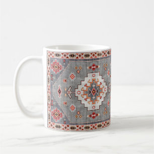 Timeless Threads: Heritage Boho Moroccan Geometry Coffee Mug