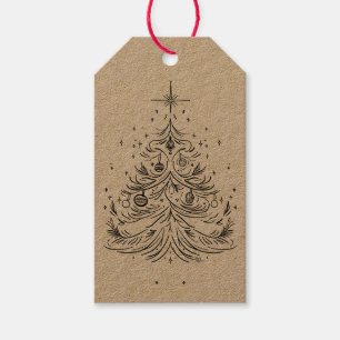 Timeless Tree Kraft Gift Tags – Rustic Elegance