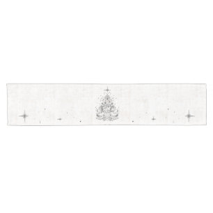 Timeless Tree Linen Look Table Runner TCK&Co.