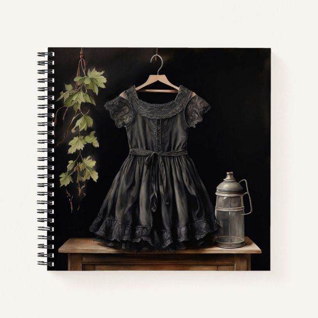  Timeless Vintage Dress (LBD)  Notebook (Front)