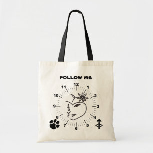Timeless Woman. Follow me Tote Bag