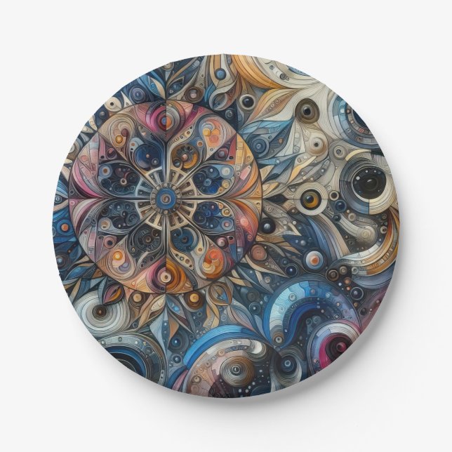 Timepiece Paper Plate (Front)