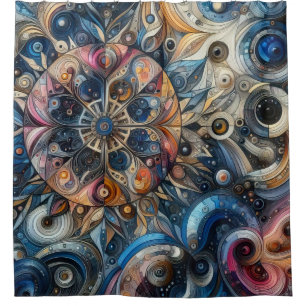 Timepiece Shower Curtain