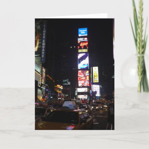 times sqare neon up card