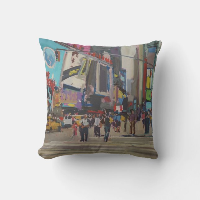 Times Square 2012 Cushion (Front)