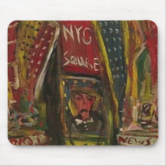 TIMES SQUARE ALIEN MOUSE PAD