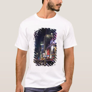 Times Square at night in Manhattan, New York T-Shirt