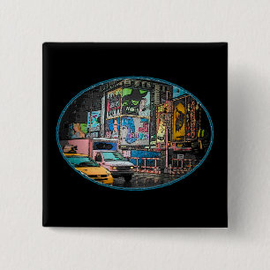 Times Square Billboards Button