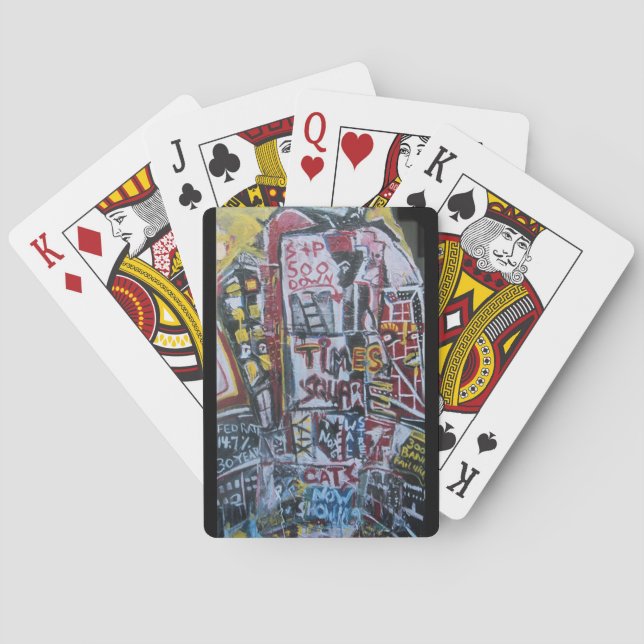 TIMES SQUARE CATS PLAYING CARDS (Back)