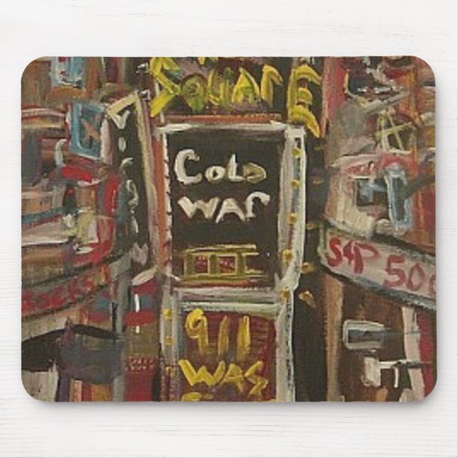 TIMES SQUARE COLD WAR MOUSE PAD (Front)