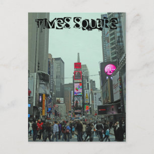 Times Square Manhattan New York Postcard