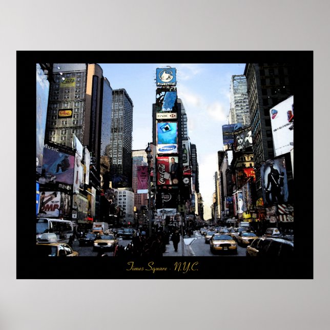 Times Square - N.Y.C.  Poster print (Front)