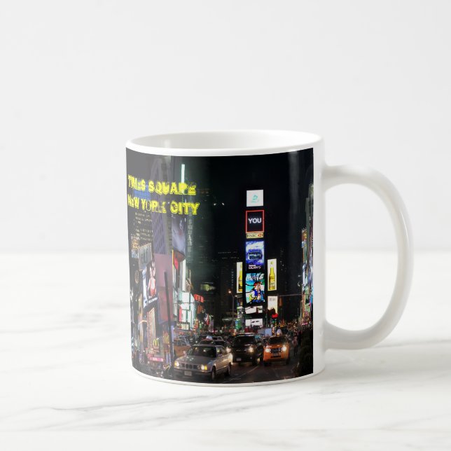 Times Square New York City Coffee Mug (Right)