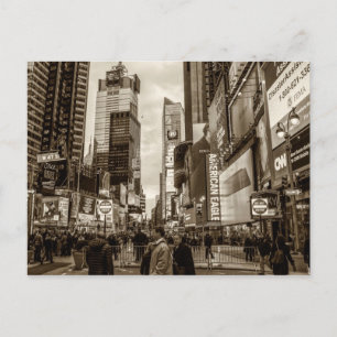 Times Square, New York City Photo Postcard