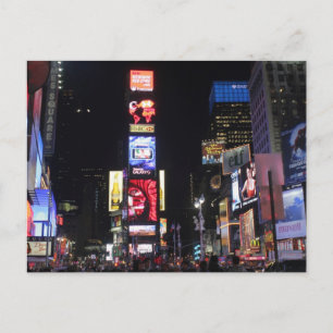 Times Square New York City Postcard