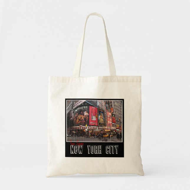 Times Square, New York City Tote Bag (Front)