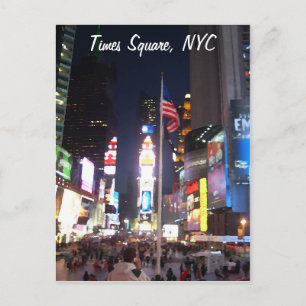 "Times Square, New York City, USA"  CricketDiane A Postcard