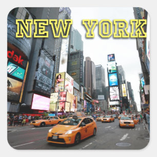 Times Square New York City USA Sticker