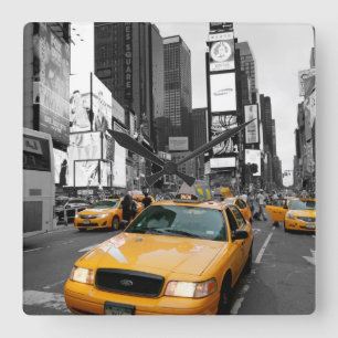 Times Square New York City USA Wall Clock