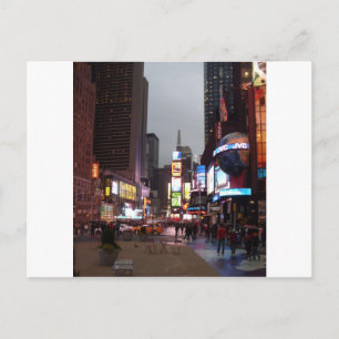 Times Square New York Postcard