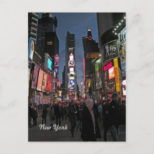 Times Square New York Postcard