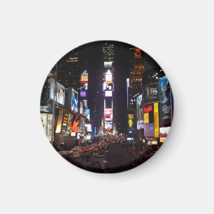 times square night magnet