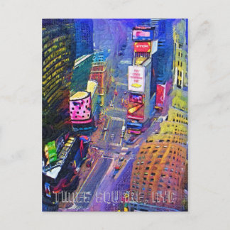 Times Square, NYC, New York City, skyline Postcard