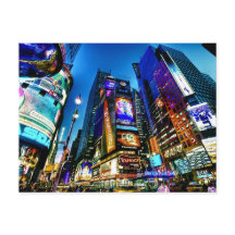 Times Square Post Card