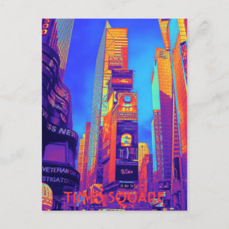 TIMES SQUARE POSTCARD
