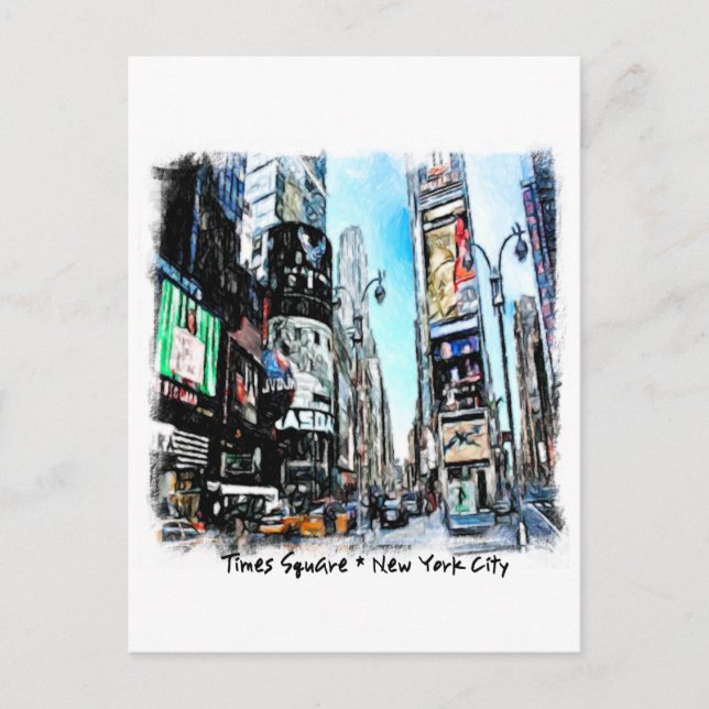 Times Square Postcard (Front)