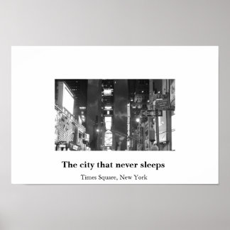 Times Square Poster