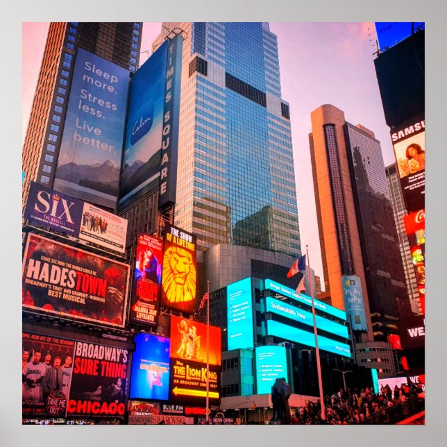 Times Square Poster (Front)