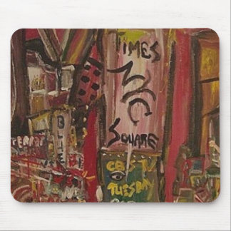 TIMES SQUARE RED MOUSE PAD
