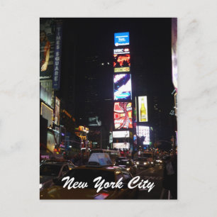 times square usa postcard